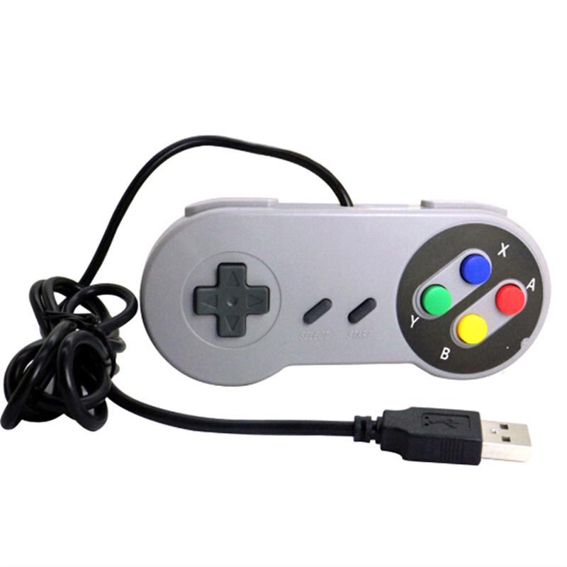 USB Retro Super Controller für SF SNES PC Windows Mac Spielzubehör