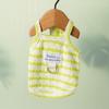 Puppy dog vest, Japanese and Korean style sandwich biscuit sling, thin breathable dog clothes, teddy cat pet clothes