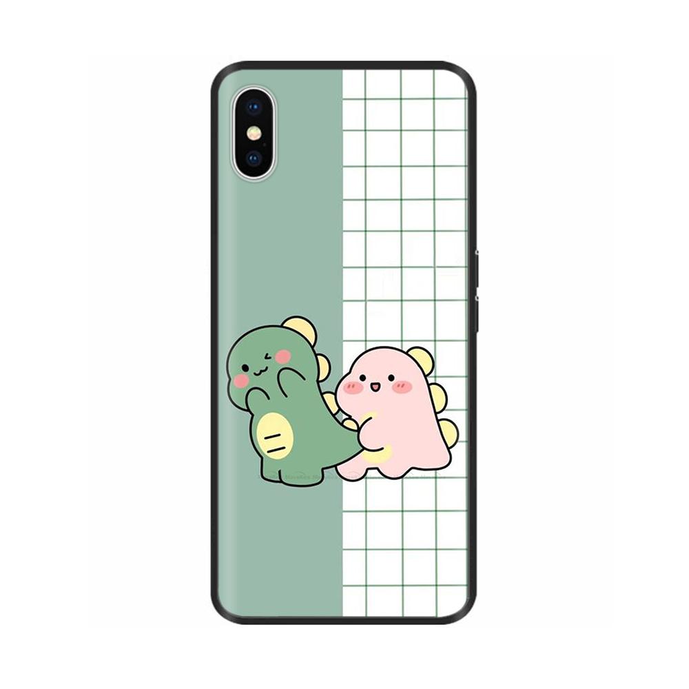 For iPhone X XS Flowers Soft TPU Silicone Phone Cases Shockproof Cover For iPhone X Xs Max XR Soft Liquid Housing Fundas Capa