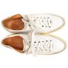 Used HERMES Shoes Sneakers Shoes Low Cut Men's Men's Leather Genuine Leather White White