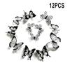 Creative 3D Butterfly Wall Stickers for Home and Event Decor Application In Bedrooms and Gardens Weather Resistant Material