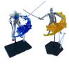 Snake Stripes Stand Battle Wolf Fx Piece Action Figure Stand Lucky Dummy Stand Diy Assembly Display Bracket Model Decor Toy Gift