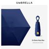 New Macaron Color Five-Fold Ultra-Light Sun Protection Compact Mini Umbrella with Buckle Handle