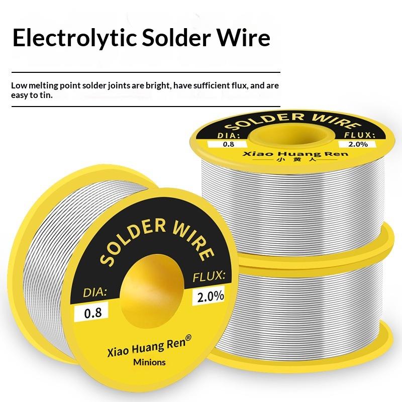 1Roll 50G Solder Wire Tin No-Clean Rosin Core 0.5-1.2Mm Welding Soldering Iron Reel Flux 2% Electronic Soldering Wire Roll