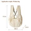 Adjustable Dog Bags Portable Cross Chest Backpack Trendy Pet Supplies  Outdoor