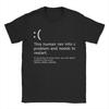 Blue Screen of Death Kaffee-Fehler Herren T-Shirt Windows T-Shirt Kurzarm Rundhals T-Shirts Reine Baumwolle Große Größen Kleidung