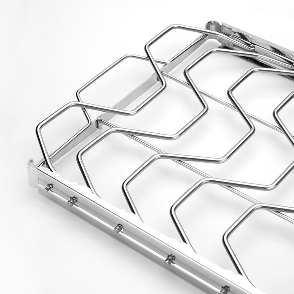 1pc Barbecue Grill Stainless Steel Foldable BBQ Grill Rack For Grilling Ribs Steak Outdoor Camping Picnic Cooking Spare Parts