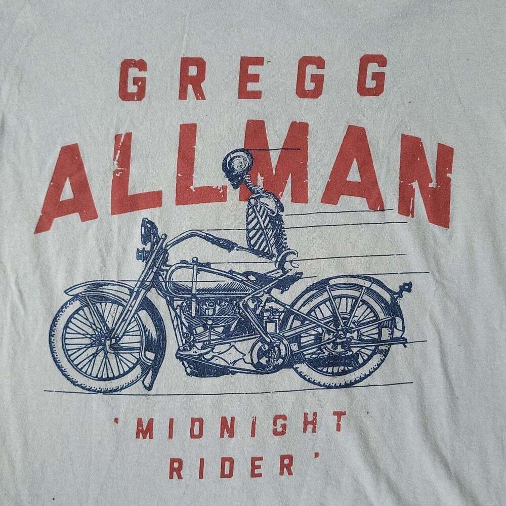 

Gregg Allman Midnight Rider Band Collection S to 5XL T-shirt Unisex T-Shirt XXXXL