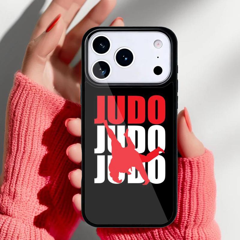 Judo Phone Case for iPhone 17 16 15 14 13 Pro Max Back Cover for 12 11 Pro Coque