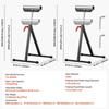 2 PCs Woodworking Roller Stands Max Load 135 lb Adjustable 26.8-42.5 in