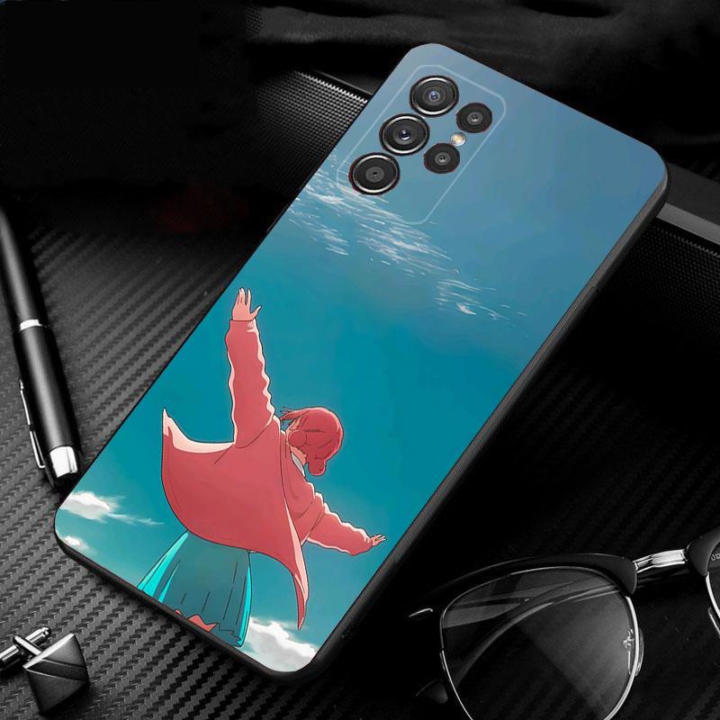 Phone Case For Samsung Galaxy S26 S25 S24 S23 S22 S21 Ultra S24 S23 S22 S21 S25 Plus S24 FE Blue Box Chinatsu Taiki Hina Chono