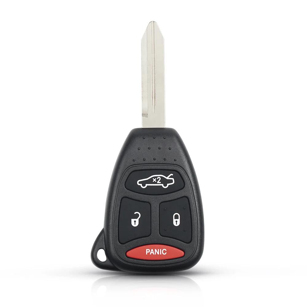 3/4/5/6 Buttons Remote Car Key Shell Case For Dodge Ram Jeep Commander Compass Grand Cherokee Liberty Wrangler Chrysler