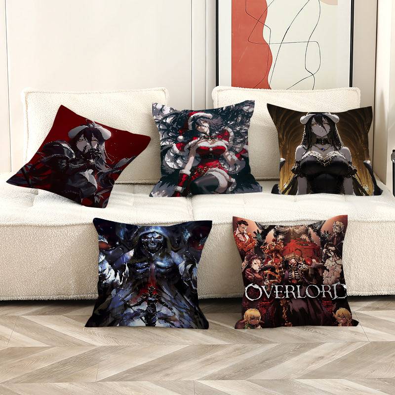 OVERLORD ANIME Pillow Gift Home Office Decoration Bedroom Sofa Car Cushion Cover case x