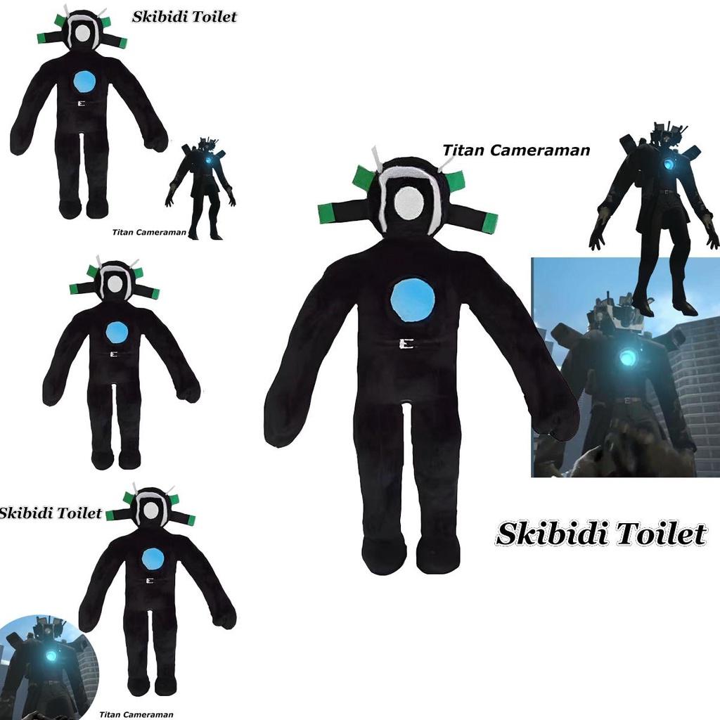 Skibidi Toilet Plush Toy Titan Cameraman Character 30cm/11.81in Soft And Adorable