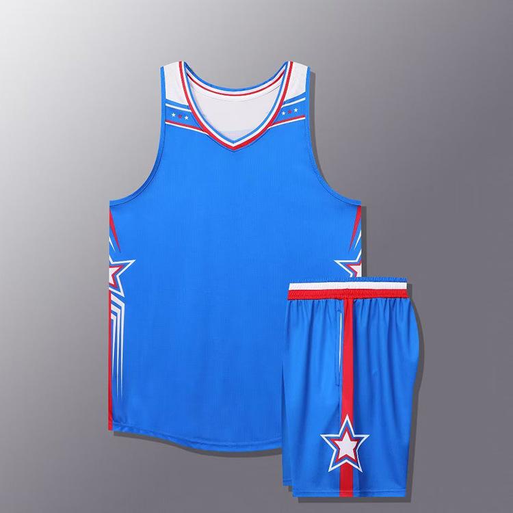 American Basketball Jersey Set Children'S Boys' And Children'S Jerseys Women'S Breathable Training Jerseys Competition Jerseys Vest Clothing Summer