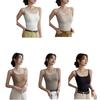 Traceless Ice Silk Sling Vest with Chest Pad, Beautiful Back, Bottom Layer, Outer Wear Underwear, Thin Top, Thin Style.