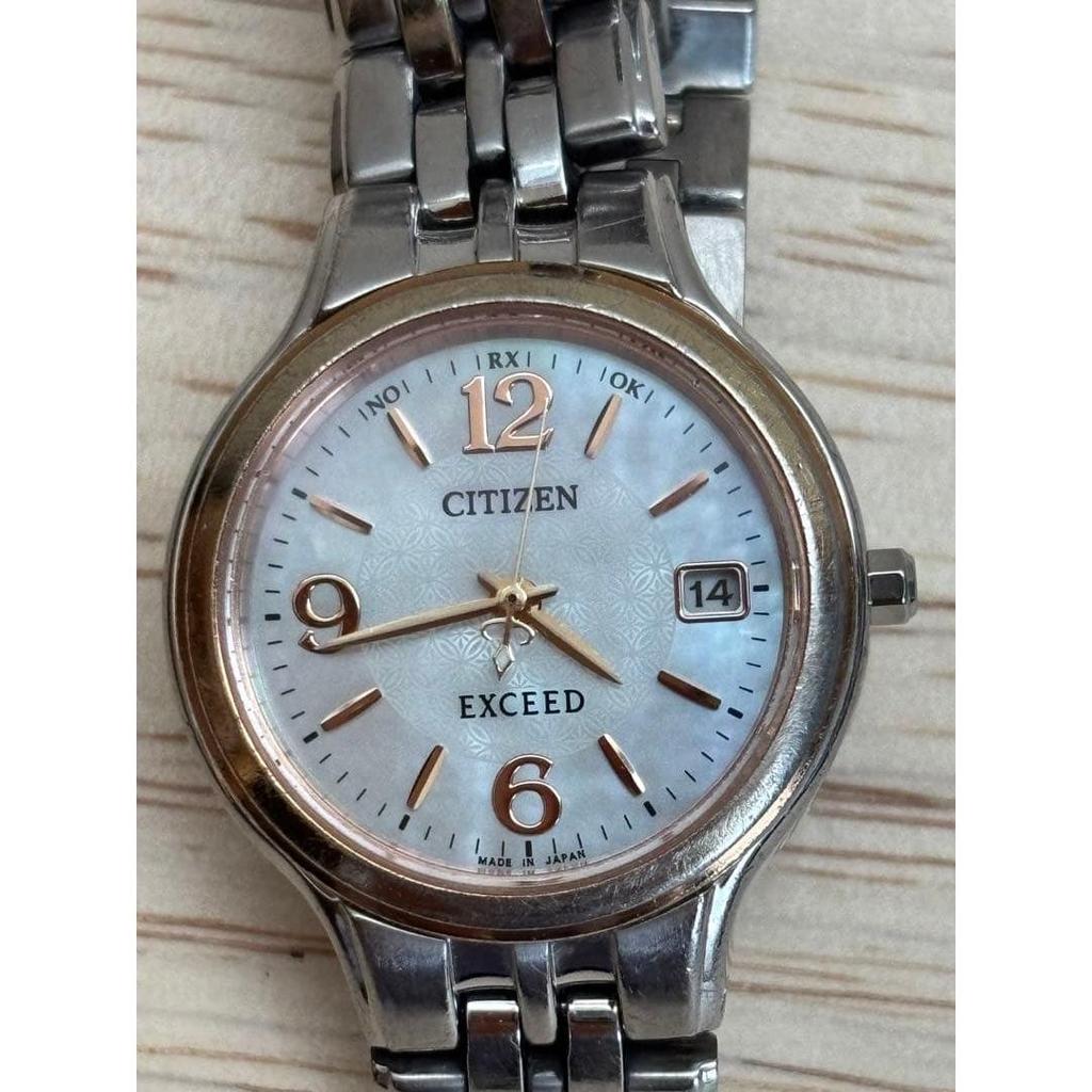 Used Secondary Battery Needs Replacement: CITIZEN EXCEED DURATECT Watch