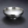 Thickened Korean Ramen Bowl High Footed Soup Bowl Tableware Stainless Steel Bowl  For Home Kitchen