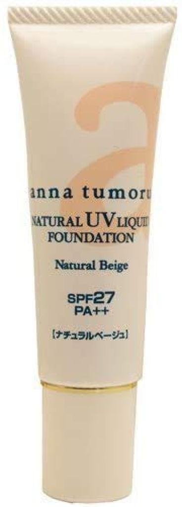 Anna Tomor Natural UV Liquid Foundation 30g SPF27 PA++