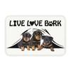 Rottweiler Dog Floor Door Bathroom Kitchen Mat Anti-Slip Outdoor Pet Animal Doormat Living Room Entrance Rug Carpet Footpad