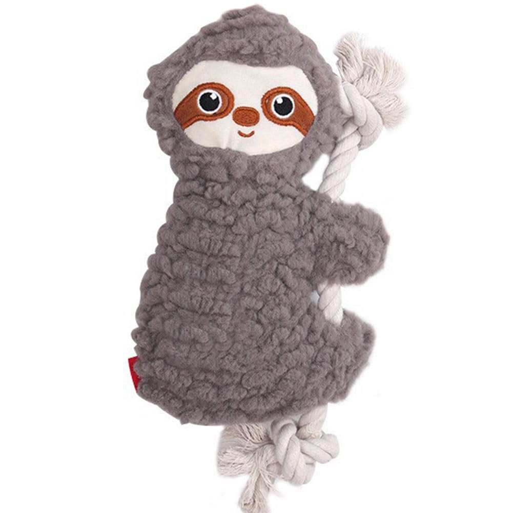 

Плюшевая пищалка для собак Bidason, Снятие стресса во время игры, Недостаток физической активности, Уход за зубами, Развивающая игрушка, Мягкая, Безопасная, Шелестящая, Милая, Моющаяся, Игрушка для питомца