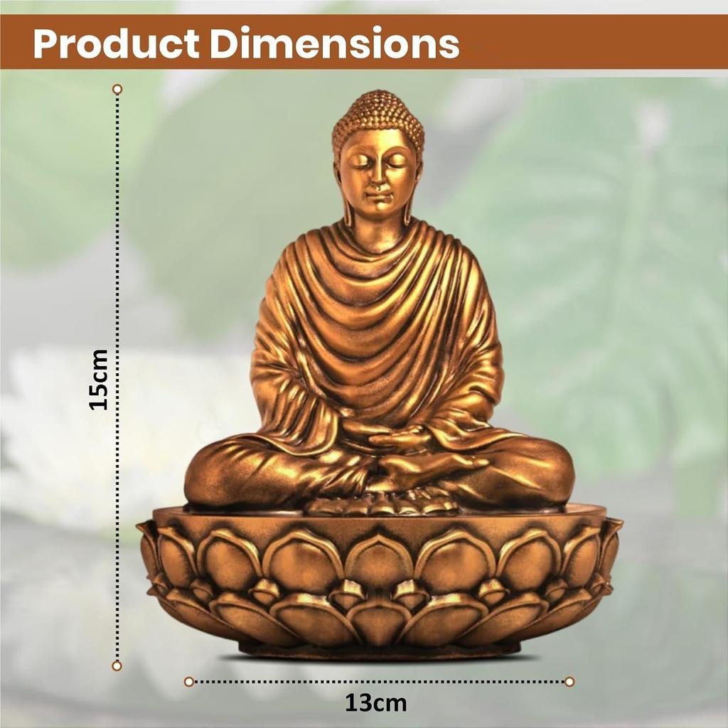Gautam Buddha Statue/Resin Idols for Home/Showpiece for Home Decor/Decorative Items