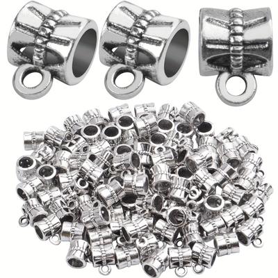 20/50/100 Stück Legierungsmaterial Hängende Perlenarmband Hängende Kettenverbinder Spaced Bead Schmuckproduktionsprozess DIY Armband Halskette Anhänger
