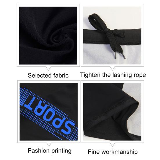 Costume da bagno da uomo con coulisse interna, vita media, design aerodinamico, patchwork di colore, stampa di lettere, pantaloncini da bagno, abbigliamento da spiaggia