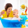Baby Bath Toys Bath Shower for Toddler 4 In 1 Bathtub Toy with Sunflower Shower 3 Water Spray Sprinkler BathTub Toys for Baby
