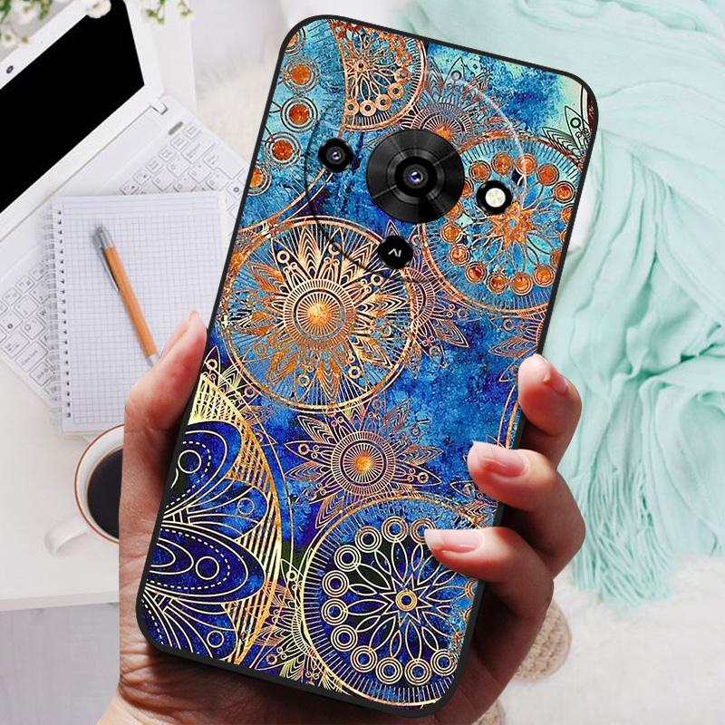 For ZTE Blade A76 5G Z2469N Case TPU Soft Rose Panda Cute Silicone Case Covers For ZTE Blade A76 A 76 BladeA76 5G Phone Cases
