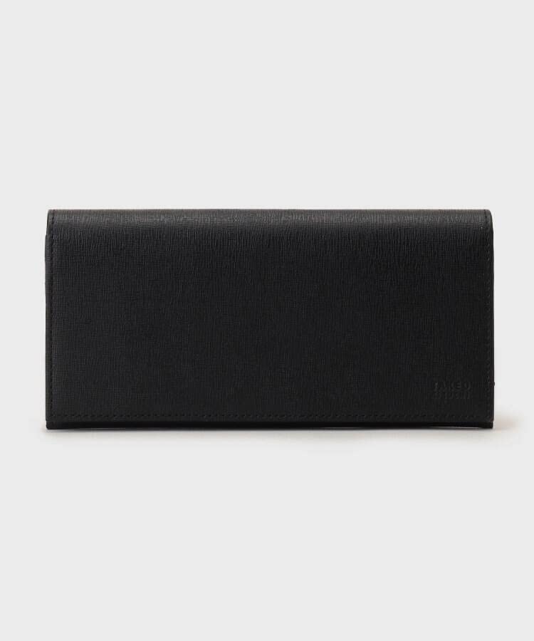 color scheme embossed leather long wallet G8701293 Black [Takeokikuchi] Wallet, Men's (619) 00(FREE)