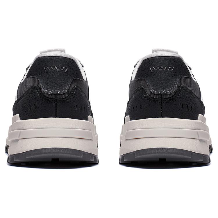 New LiNing Wind Rider 2.0 Anti Slip Wear Resistant Low Top Sports Casual Shoes Women's Gray Black AGCT156-7