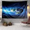 Cosmic Yin Yang Clock Tapestry Room Decoration Wall Hanging for Living Room Bedroom, dormitory, Birthday and Christmas gifts