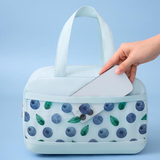 Cartoon Lunch Bag Insulated Thermal Bento Box Picnic Tote Waterproof Leak-proof Cooler Ice Pack Portable Kid School Lunch Bags