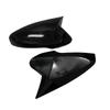2X Side Wing Mirror Cover Caps For Hyundai Elantra 2011-2015 & Veloster 2012-2017 with Turn Signal Rearview Mirror Cover Add On