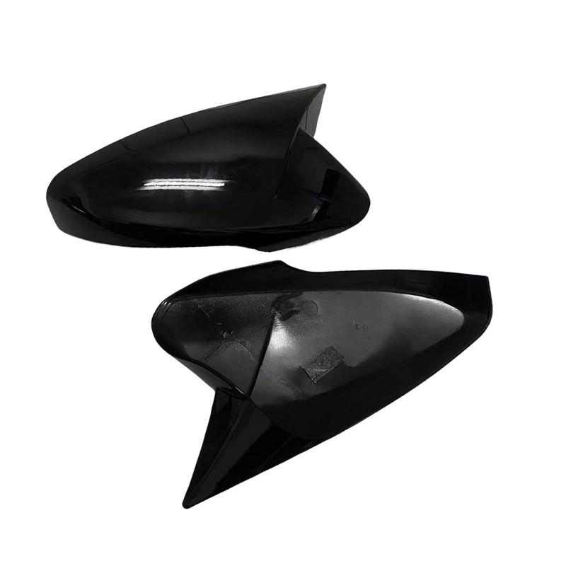 2X Side Wing Mirror Cover Caps For Hyundai Elantra 2011-2015 & Veloster 2012-2017 with turn signal Rearview Mirror Cover Add on