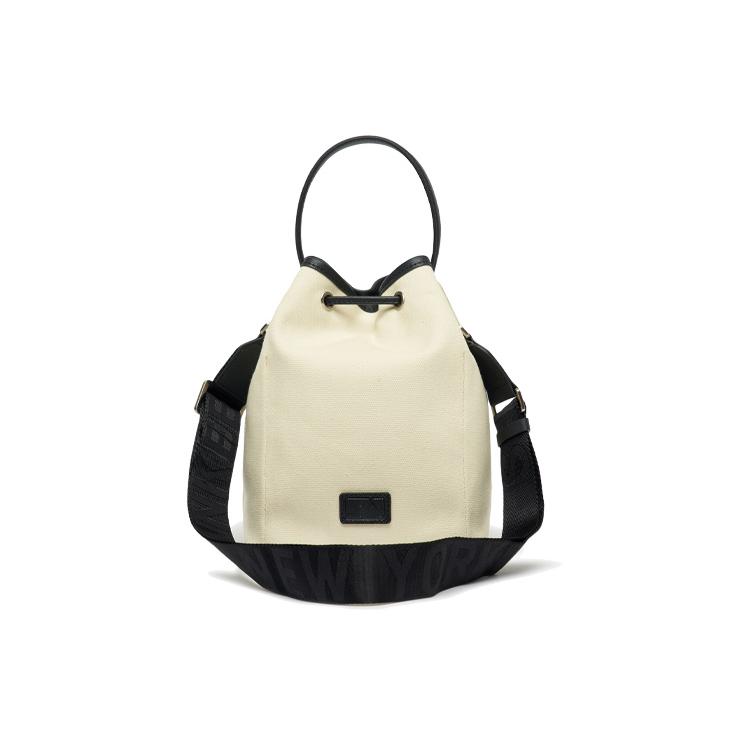 New MLB Premium Canvas Bucket Bag, Shoulder Bag, Crossbody Bag Regular Unisex Ecru 3ABMS032N-50CRS