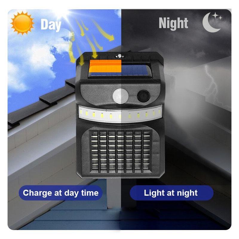 Solární lampa na hubení hmyzu proti hmyzu Fly Zapper Motion Garden Wall Light