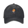 Red Robin  Robin Redbreast  Songbird  Christmas Robin Wild Bird Baseball Cap Luxury Caps Mountaineering Unisexs Luxury Womens