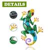 Metal Gecko Yard Garden Decoration for Outdoor Statues Home-garden Wall Decor Miniature Accessories Sculpture Lizard Ornaments
