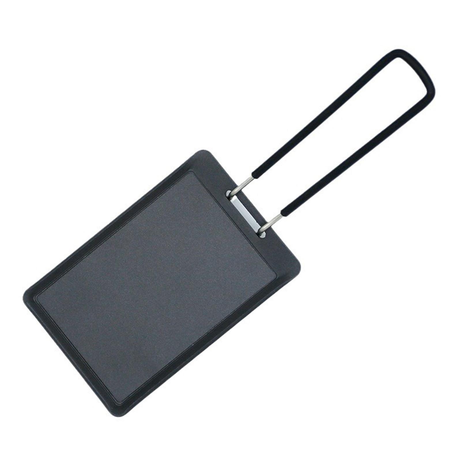 

Portable Grill Pan Baking Dishes Pans Rectangle Small Baking Pan Outdoor Cookware for Travel Hiking Picnic Camping чёрный