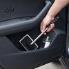 Stainless Steel Handle Window Scrubber Car Cleaner, Extendable Windshield Brush with 180 Degree Rotating Head, Retractable Wand Microfiber Pad,