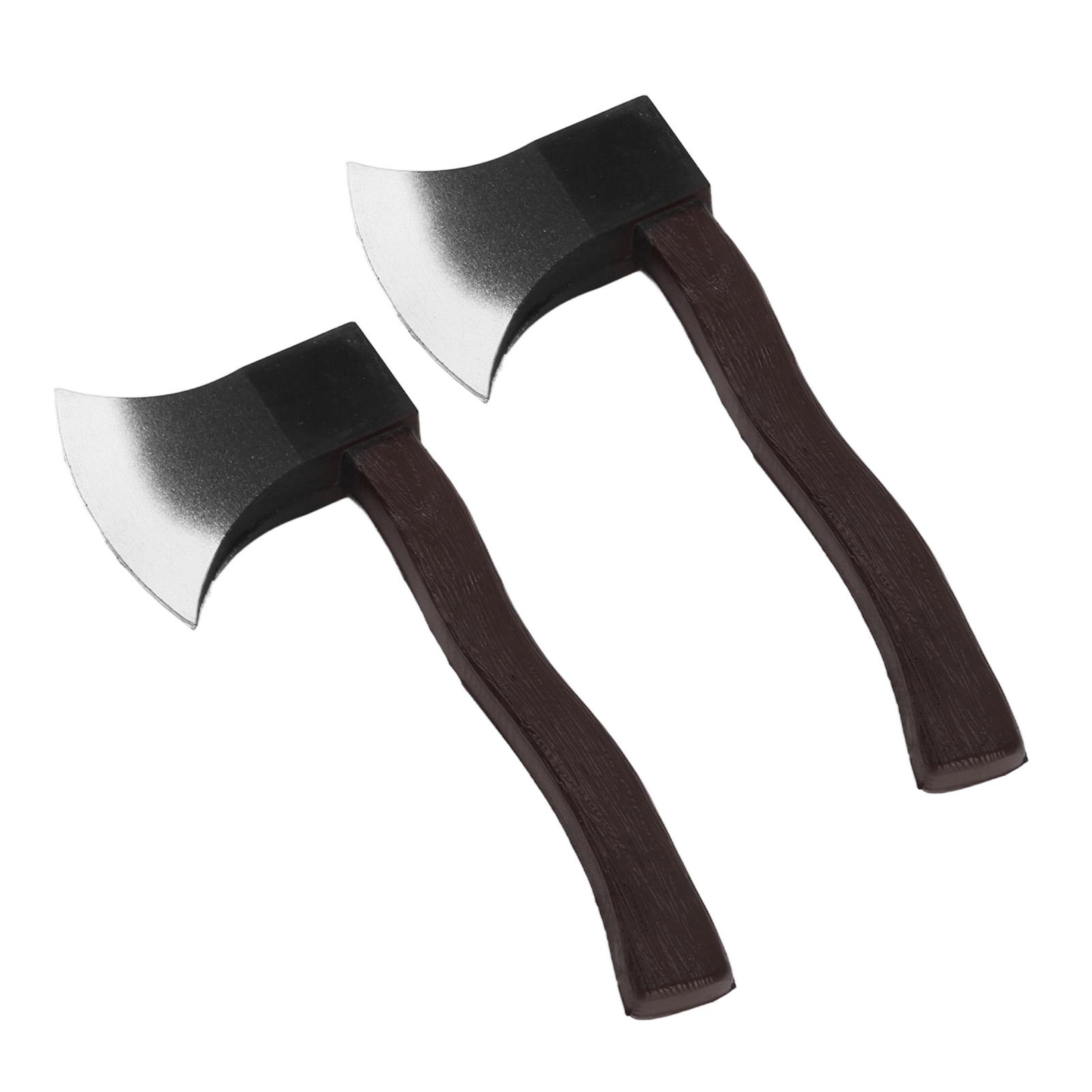 

2 шт. Игрушечный топор Реалистичный ПУ Безопасный Легкий Многофункциональный Реквизит для Хэллоуин Костюмированной вечеринки Игр