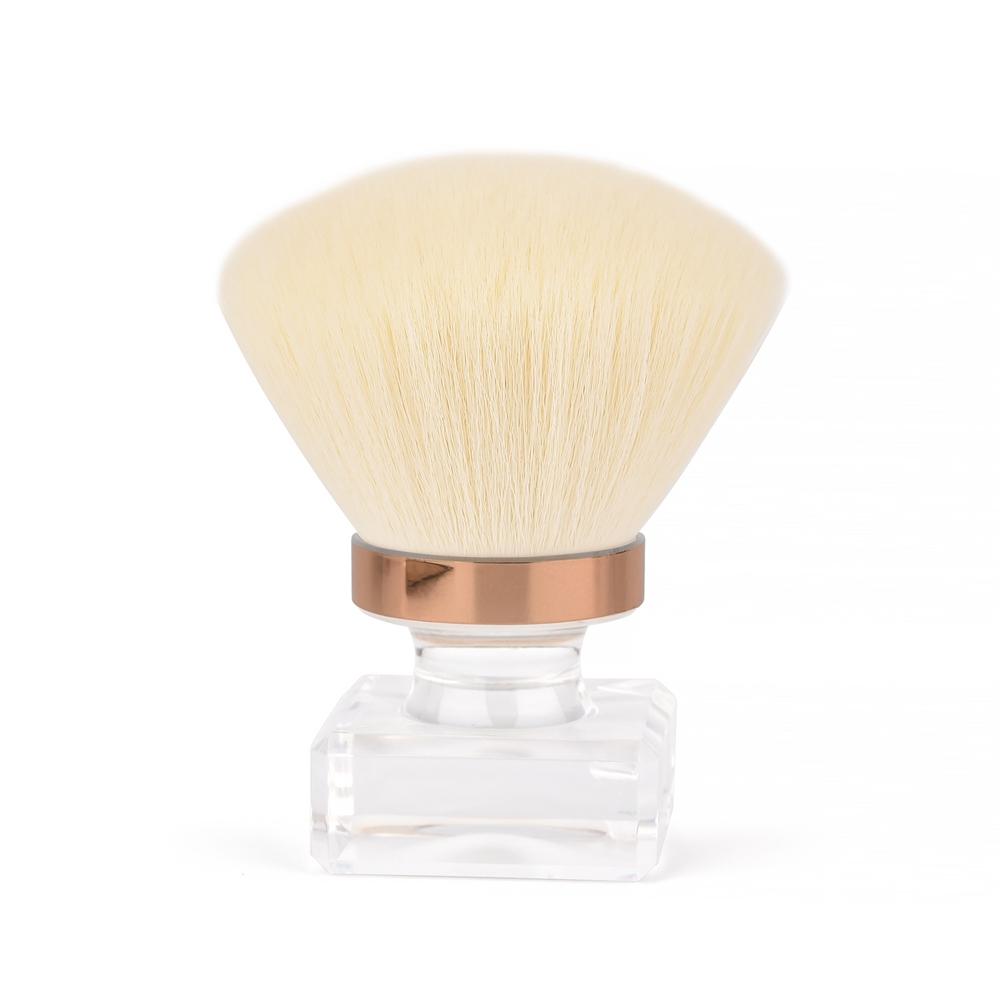 

Профессиональные ультрамягкие щетки для дизайна ногтей, кисти для пыли, кисти для макияжа, очистки ногтей от пыли с крышкой для акрилового УФ-геля для ногтей