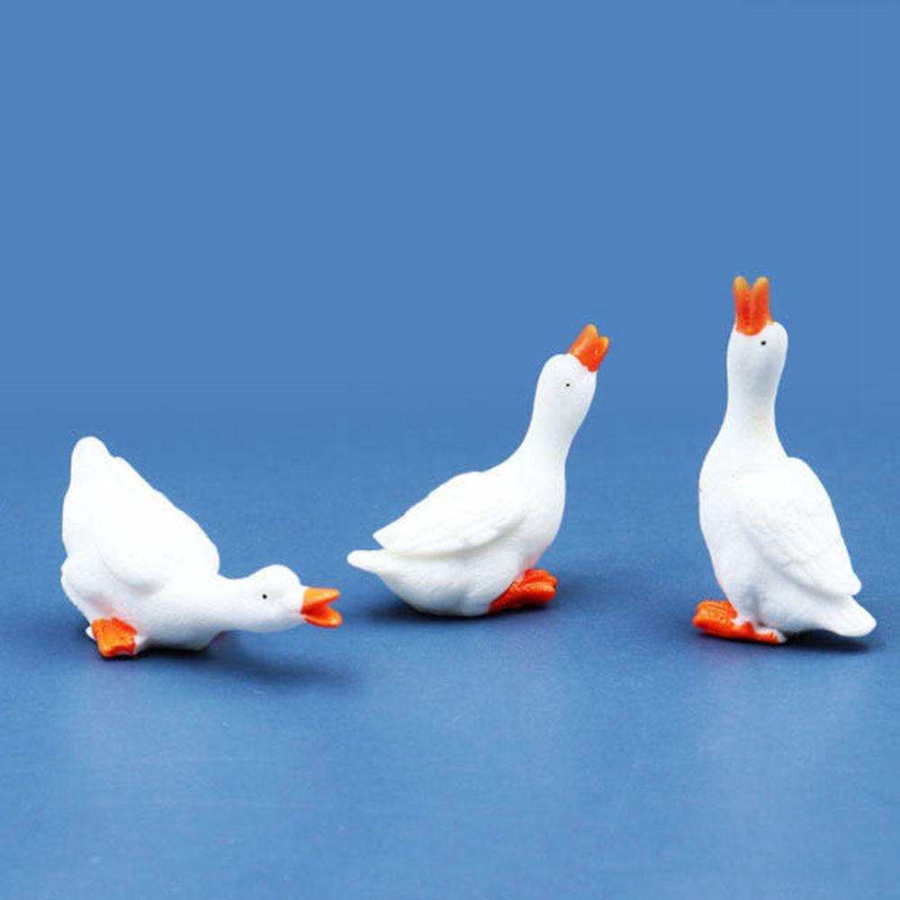 Accessories Home Decoration Fairy Garden Desk Pot Craft Goose Figurine Bonsai Ornament Miniatures