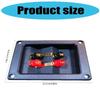 Speaker Junction Box Plastic Electronics Project Container Case Four-position Binding Post Speaker Panel Banana Socket