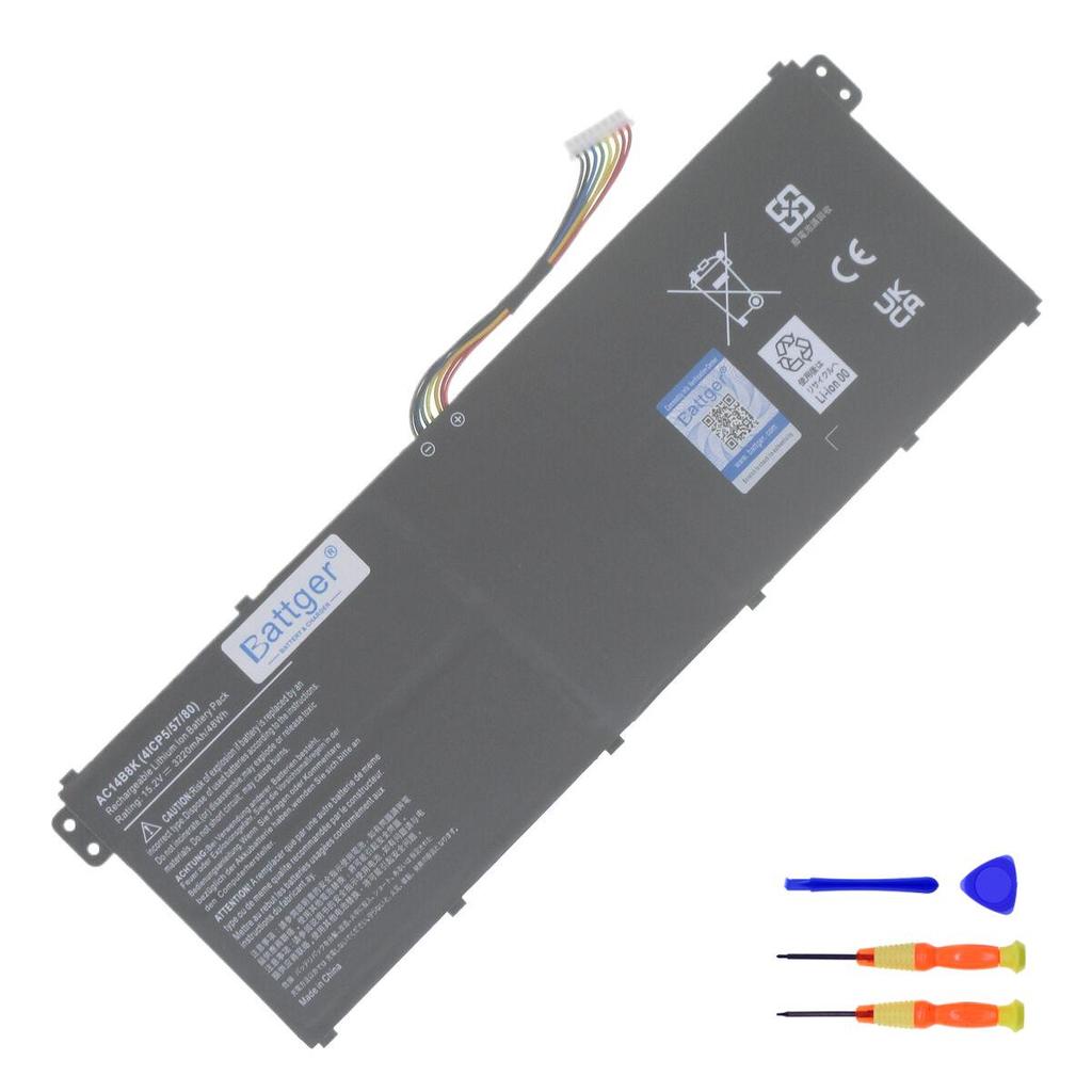 Compatible Acer AC14B8K Battery for AN515-52/51, V3-331/371/372, S40-10/51 Laptops