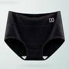 Four Seasons Mei Ya High Waist Cotton Women's Panties - Antibacterial Crotch, Hip Lifting, Abdomen Shaping Triangle Design.