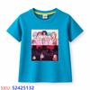 KPop Demon Hunters Children's Cartoon Print T-shirt