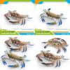 Large Pvc Marine Animal Model Crab Aquarium Ornament For Marine Life Decor